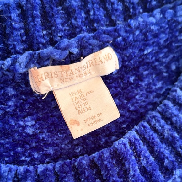 Christian Siriano Chenille Sweater - Picture 2 of 4